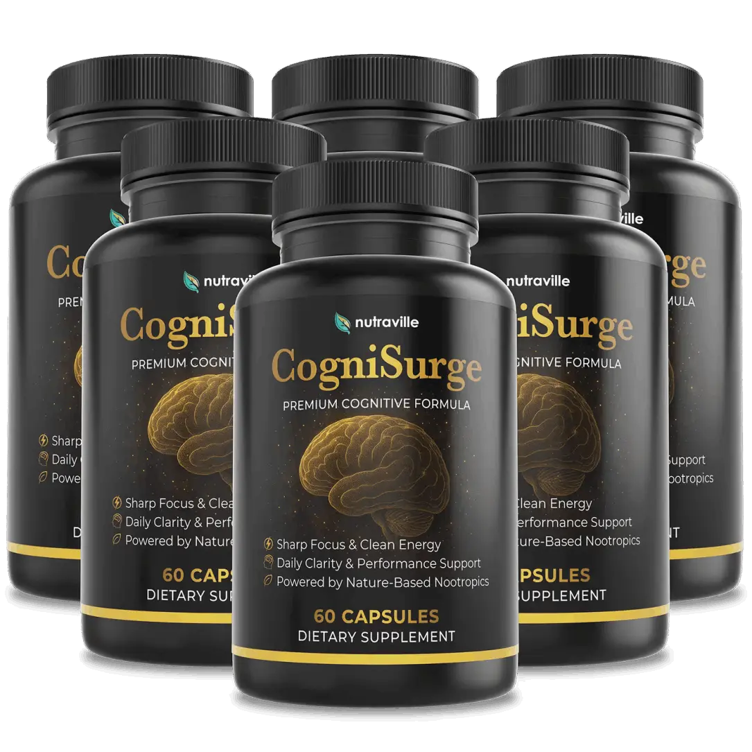 CogniSurge 6 bottle